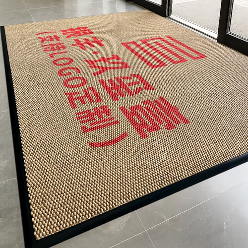 商铺门口地垫公司室外吸水地毯入户门防滑脚垫商用店铺户外门垫 - 图0
