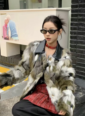 时髦小众猫眼复古太阳眼镜