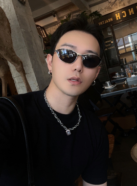 未来感时髦Y2K拽酷太阳镜