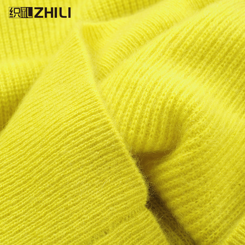 秋冬加厚毛衣山羊绒衫女士100纯羊绒中长款鹅黄色高端纯山羊绒裙,淘宝优惠券,粉丝福利购,淘宝优惠卷