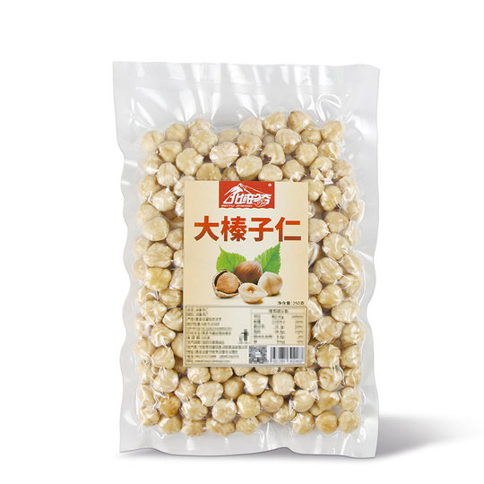 北域珍奇榛子仁东北特产原味新货烘焙零食坚果无壳无添加500g袋