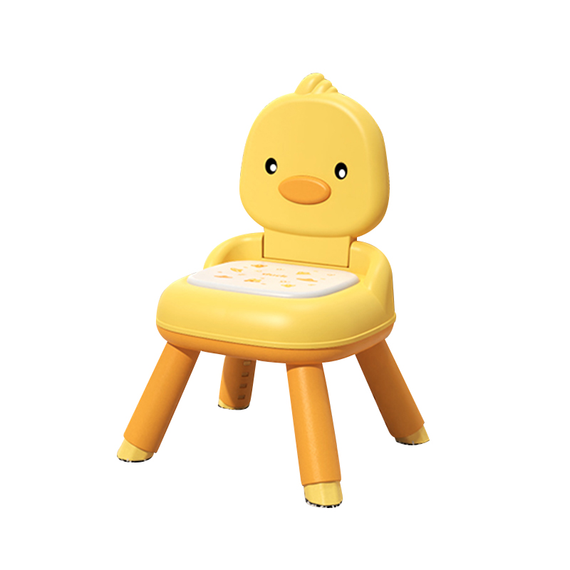 小鸭子家用儿童椅子宝宝小凳子叫叫椅幼儿园靠背板凳婴儿小孩座椅