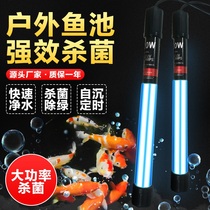 Outdoor fish pool UV germicidal lamp with algae-gin carp pool disinfection light diving uv sterilization light fish tank special