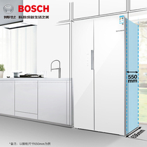 Bosch 502 liter moisturizing fresh generation pair open door air-cooled frost-free ultra-thin airframe frequency conversion fridge double door