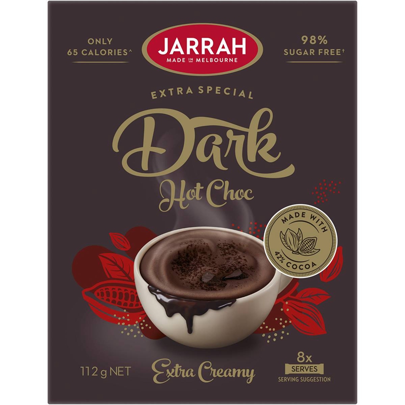 Jarrah Extra Special Dark Hot Chocolate 黑巧热巧克力饮品 8支