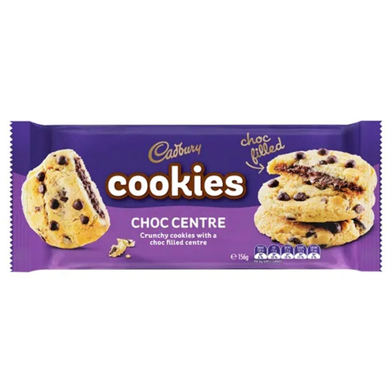 澳洲发货Cadbury Cookie Soft Choc Chip吉百利曲奇饼多口味 156g - 图1