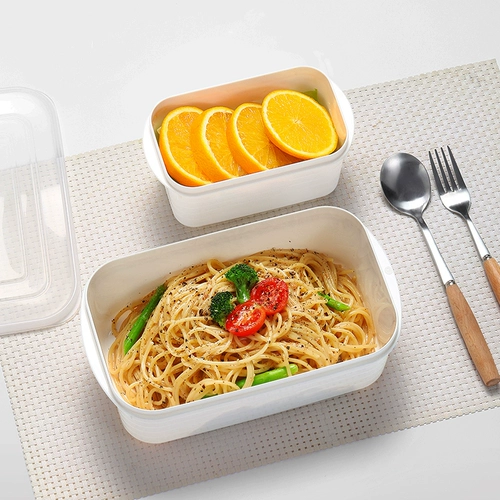 Япония импортированная коробка для хранения холодильника Yamada Fresh -Heparting Special Food Grade Микроволновое обогрев