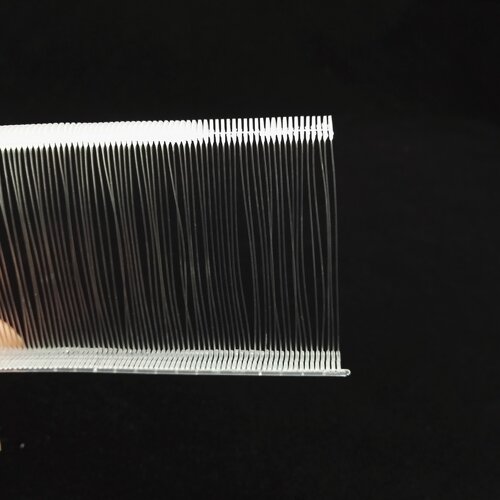 扇形 优质1万发透明细半圆叶片PP塑料胶针 排钉吊牌枪针 商标挂线 - 图2