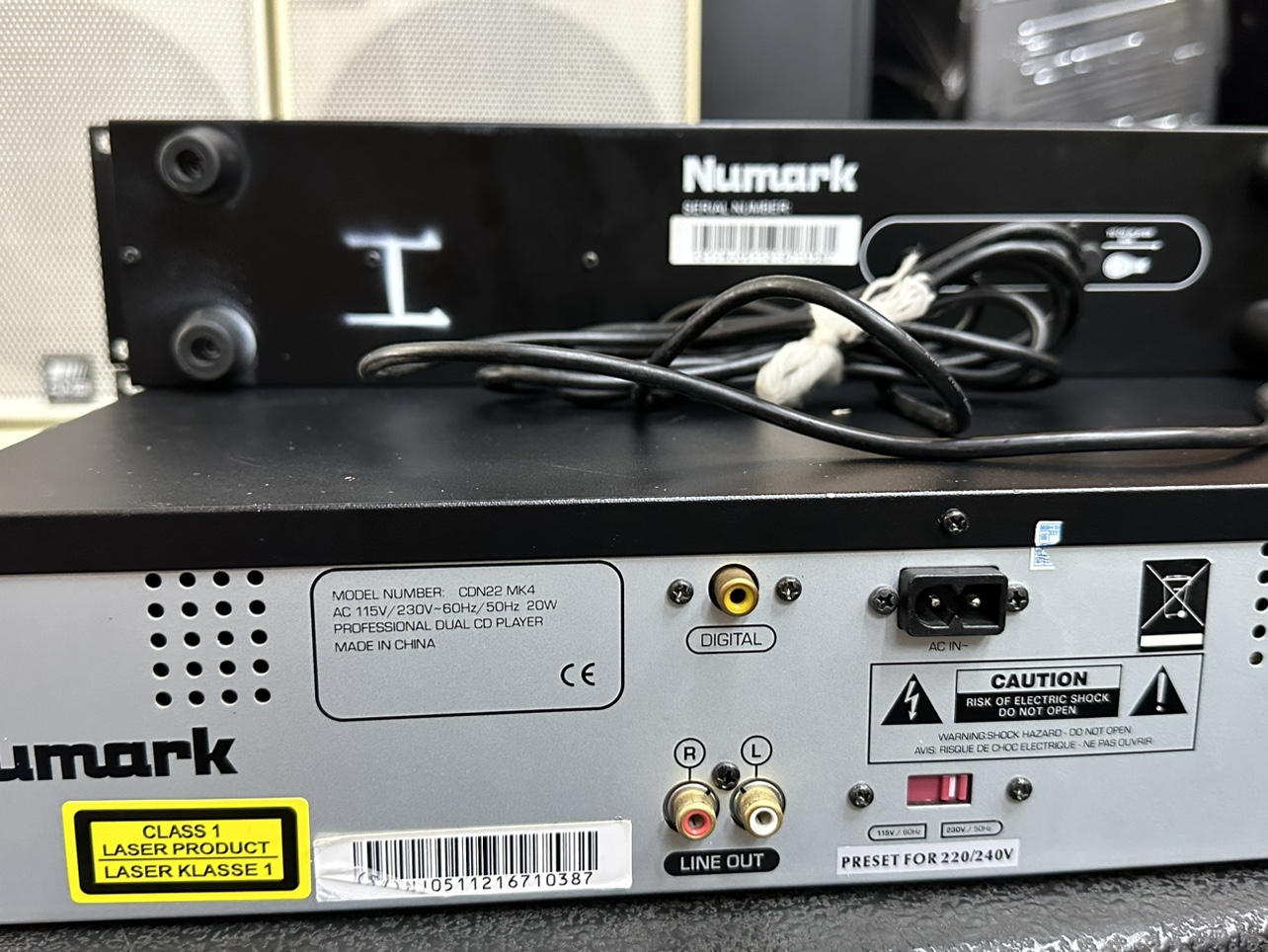 二手原装美国露玛NUMARK CDN22MK4专业双通道CD数码打碟机播放器 - 图3