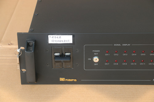 美国KAIFA SPS2512A专业舞台酒吧家用12路带电压表电源时序器 - 图0