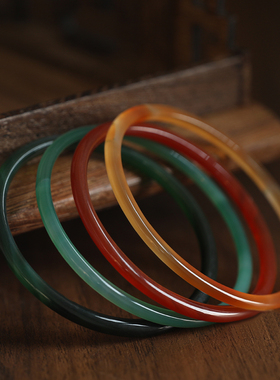 一世长安天然玉髓叮当镯