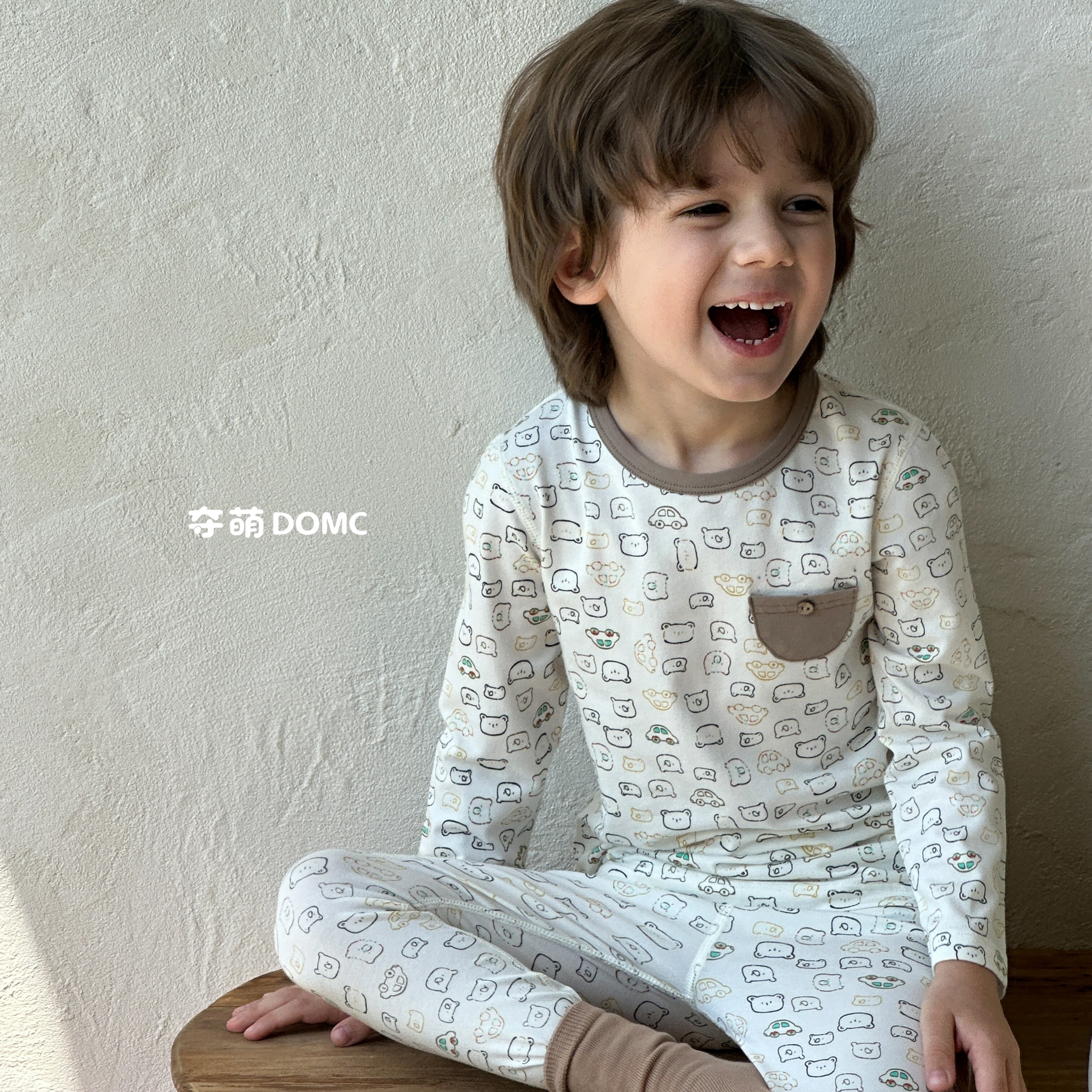 Adorable boys' underwear set for fall