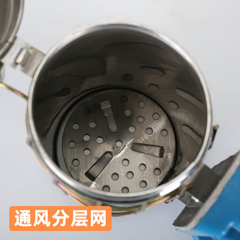 加厚不锈钢喷烟器养蜂工具蜜蜂熏烟器熏蜜蜂驱蜂专用送烟雾弹蜂具 - 图1