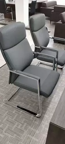 Simple Bow Conference Conference Fashion Meather Art Office Modern Гостевой стул стальной рам