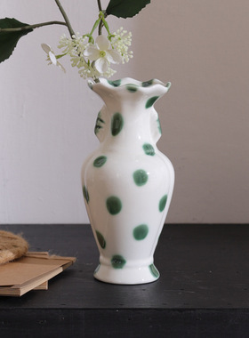 momo新中式陶瓷花瓶家居摆件