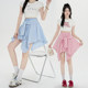 2025 summer dancing Korean style short skirt for women
