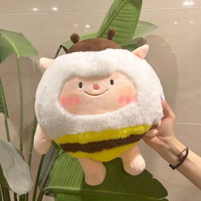 Eggman Party Doll Dongdong ຜ້າຂົນຫນູ Doll