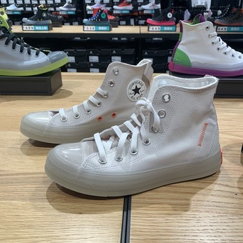 Converse allstarCX jelly bottom desert ສີມ່ວງ high-top fashion shoes canvas shoes 172902C 172893C