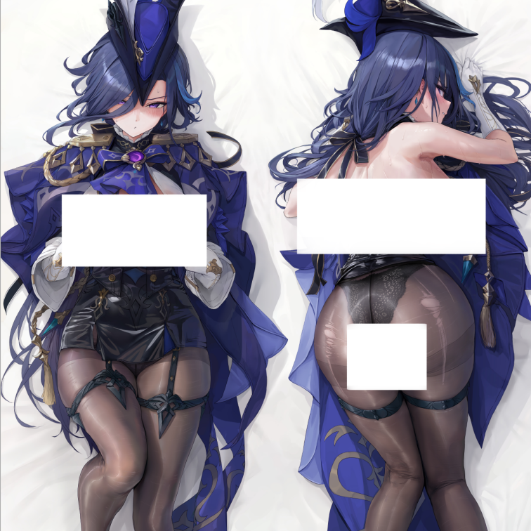 高清复刻 原神克洛琳德c106二次元等身抱枕套动漫周边手游同人 - 图1