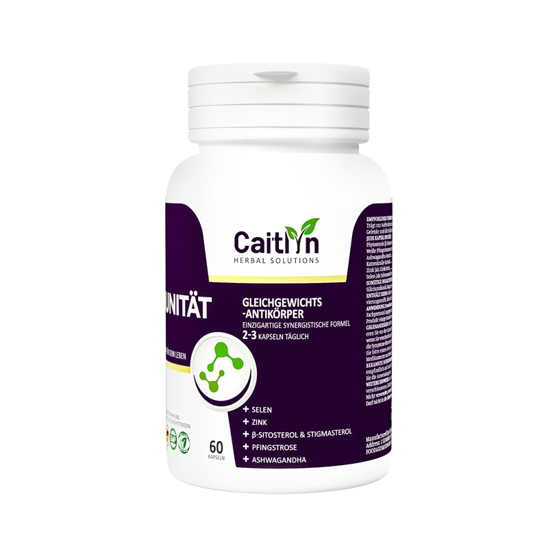 Caitlyn德国桥本甲状腺炎免疫补硒有机硒茶桥本氏降抗体平衡胶囊