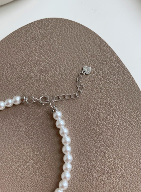 仿珍珠手链女小众百搭高级感轻奢闺蜜手串手镯手饰仿珍珠