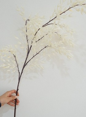 野燕麦北欧仿真花家居样板间装饰品客厅茶几餐桌插花摆件婚庆造景