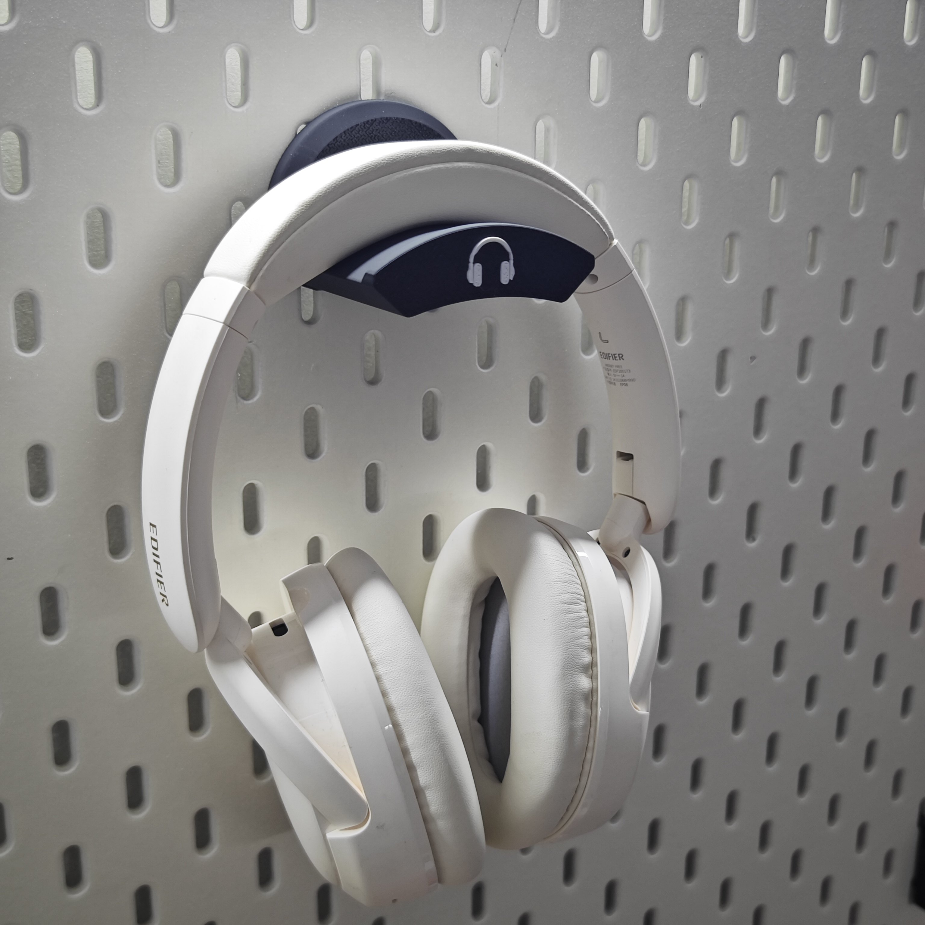 宜家洞洞板配件通用耳机支架头戴式耳机收纳架通用支架SKADIS,淘宝优惠券,粉丝福利购,淘宝优惠卷