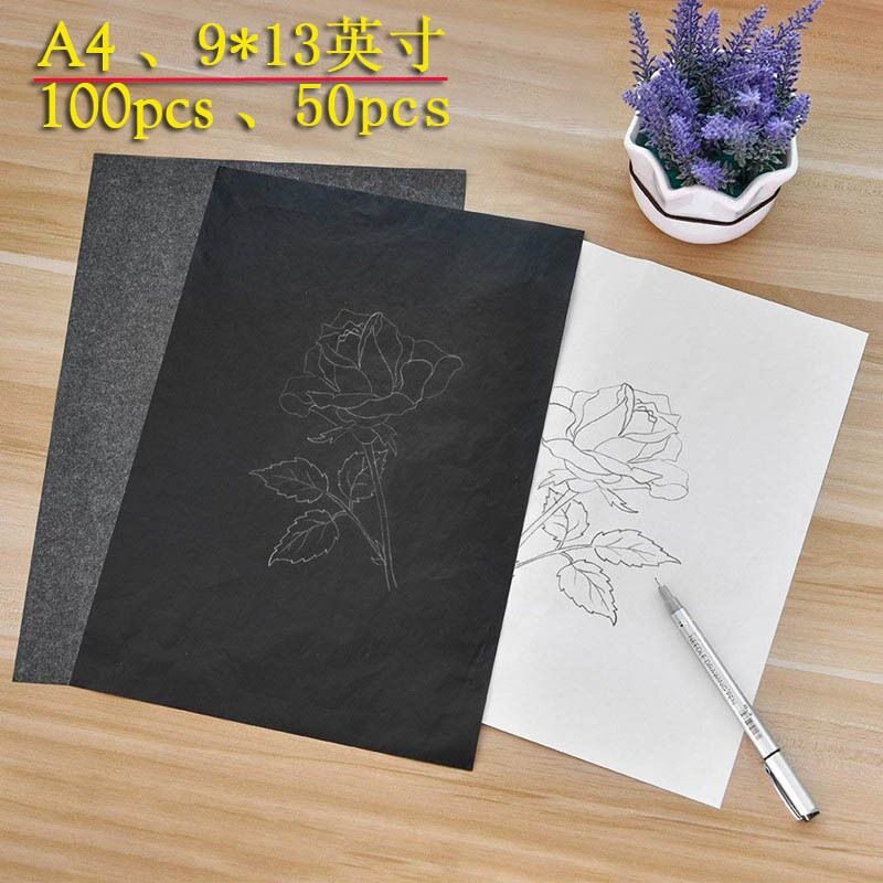 Copy paper blue double-sided handwritten copy paper a4 copy paper financial invoice universal color paper tracing print engraving rubbing paper copy paper copy paper