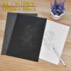 Copy paper blue double-sided handwritten copy paper a4 copy paper financial invoice universal color paper tracing print engraving rubbing paper copy paper copy paper