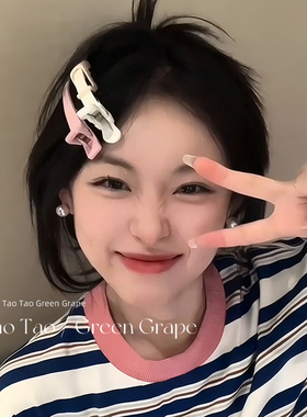 美发无痕发夹刘海鸭嘴鳄鱼发卡侧边定位夹理发化妆师专用头发夹子