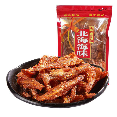 北海银鱼仔香辣散装500g 香渔海小银鱼广西特产手信海味零食即食 - 图3