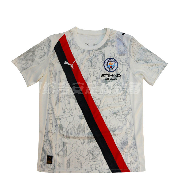 彪马 曼城2025世俱杯主场球迷版17号德布劳内短袖足球服781068-07 - 图0