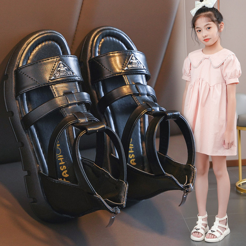 Summer girls sandals sports princess children's Roman shoes