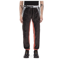 And Wander Jam Loft Polartec high grip down black long pants man