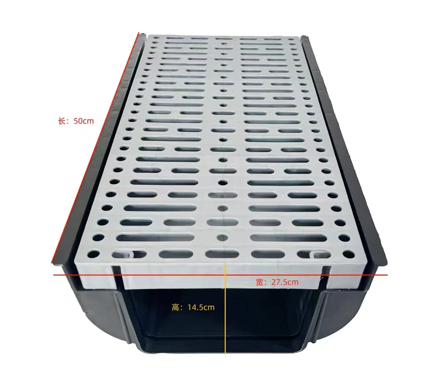 洗车店成品排水沟多功能排水盖板U型槽排水沟组合式塑料拼接格栅,淘宝优惠券,粉丝福利购,淘宝优惠卷