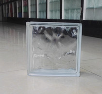 Malia imported glass brick 240 * 240 specifications white thorough glass brick partition wall background wall China direct
