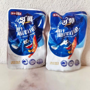 湖南特产盐津铺子小银线鱼香辣毛毛鱼小鱼干即食鱼仔零食品小吃