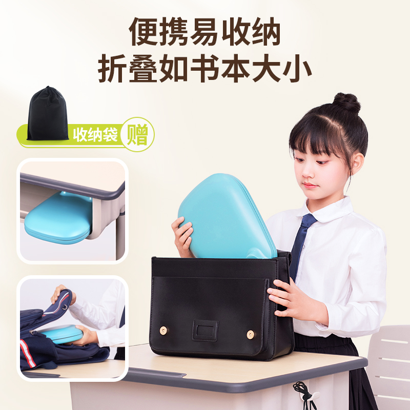 脊态午睡枕学生趴睡枕儿童趴趴枕教室桌上折叠午睡神器午休抱枕头
