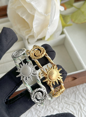 Ameistudio旭日手镯镂空手镯