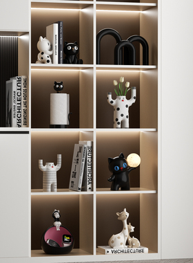 高级感酒柜装饰品摆件