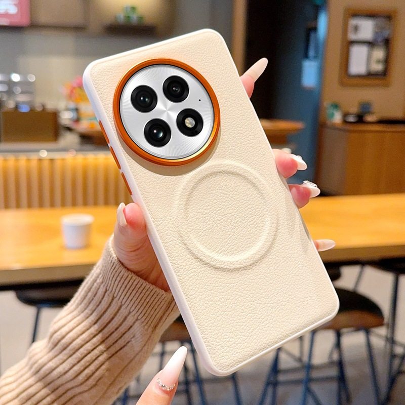 适用一加13手机壳简约素皮1+13磁吸壳无线充电一加15金甲保护壳,淘宝优惠券,粉丝福利购,淘宝优惠卷