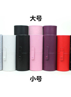 包邮超质感圆笔筒多色入化妆桶