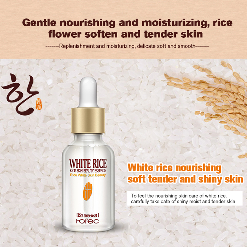 HOREC White Rice Whitening Serum Face Moisturizing白米精华液 - 图2