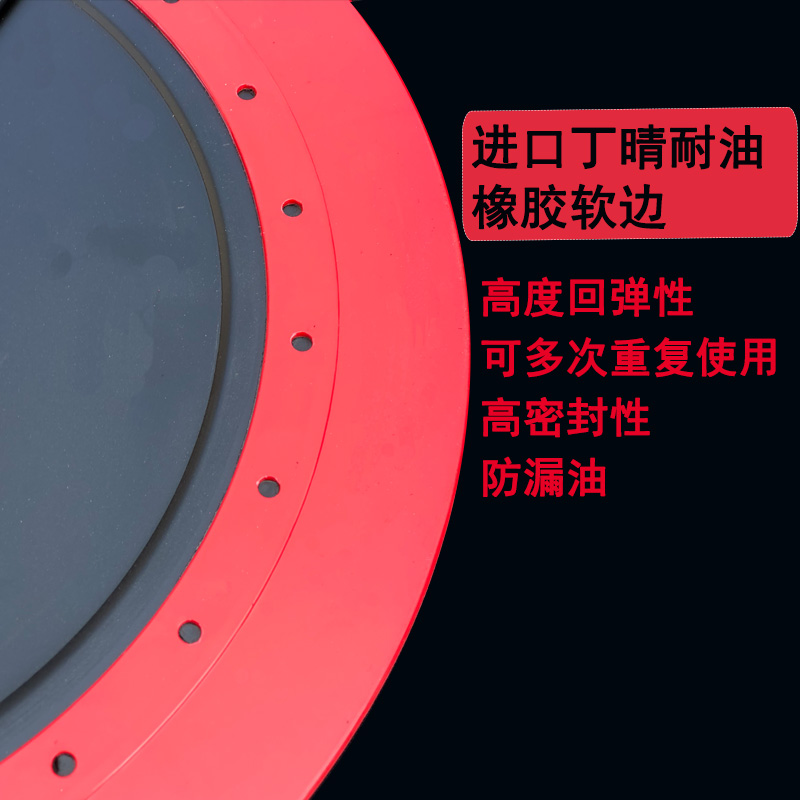 双接口大桶小桶黄油桶吸油盘黄油枪常规通用压油盘56mm60mm15公斤-图1