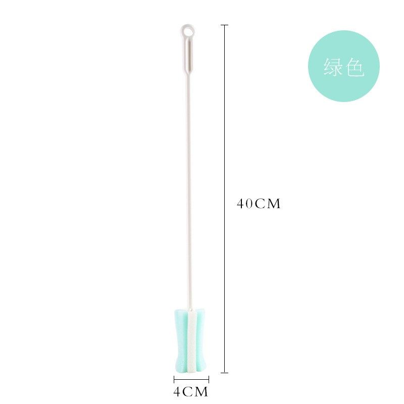 40cm加长海绵刷长柄清洁刷瓶罐管道清洁缝隙花瓶细口瓶杯桶壶刷子,淘宝优惠券,粉丝福利购,淘宝优惠卷