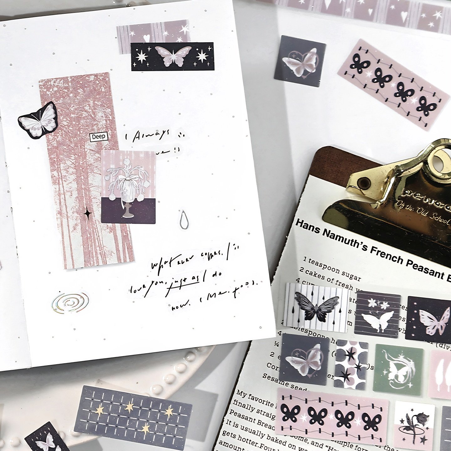 infeelme光阴止步长条手帐贴纸植物园韩系杂志ins风手账胶带,淘宝优惠券,粉丝福利购,淘宝优惠卷