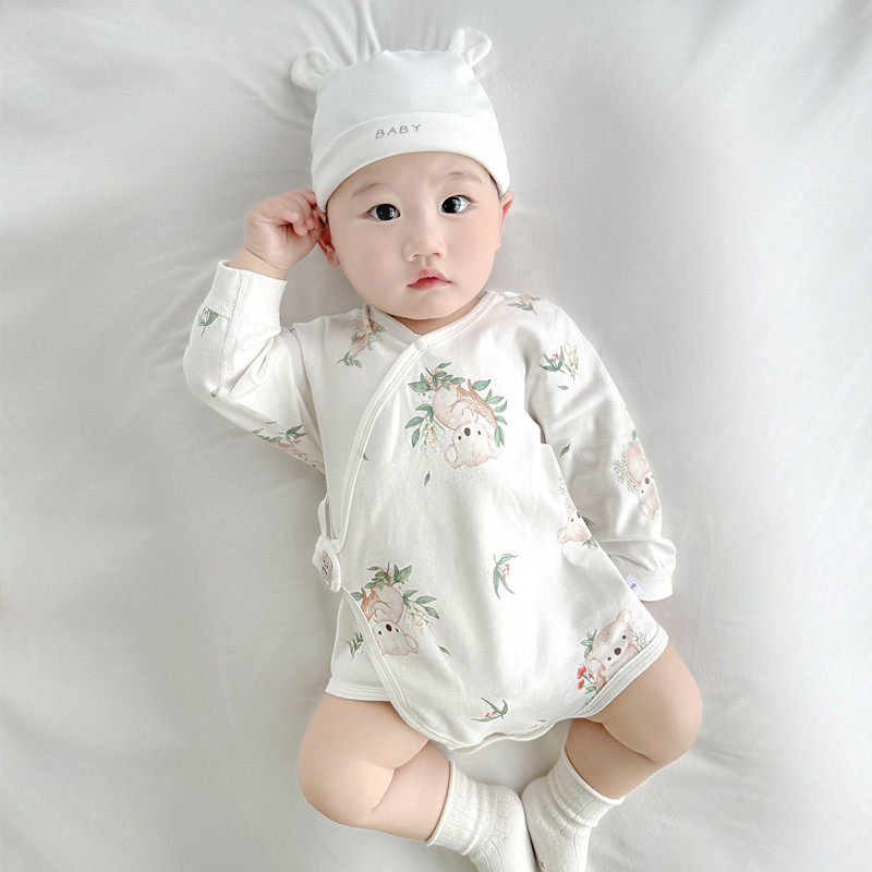 2025款新生儿婴儿衣服纯棉四季款包屁衣宝宝无骨哈衣连体衣打底衫,淘宝优惠券,粉丝福利购,淘宝优惠卷