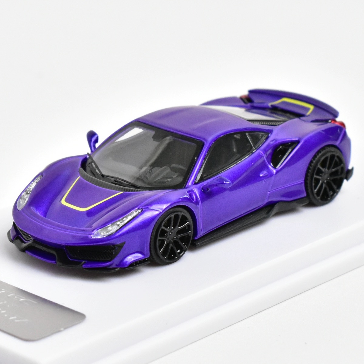 [PDS]DCM 1:64 Novitec 488 Pista 合金汽车模型 收藏品 - 图0