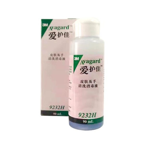 3M爱护佳皮肤及手清洗消毒液9232H洗手液病人术前沐浴消毒液90ml - 图3