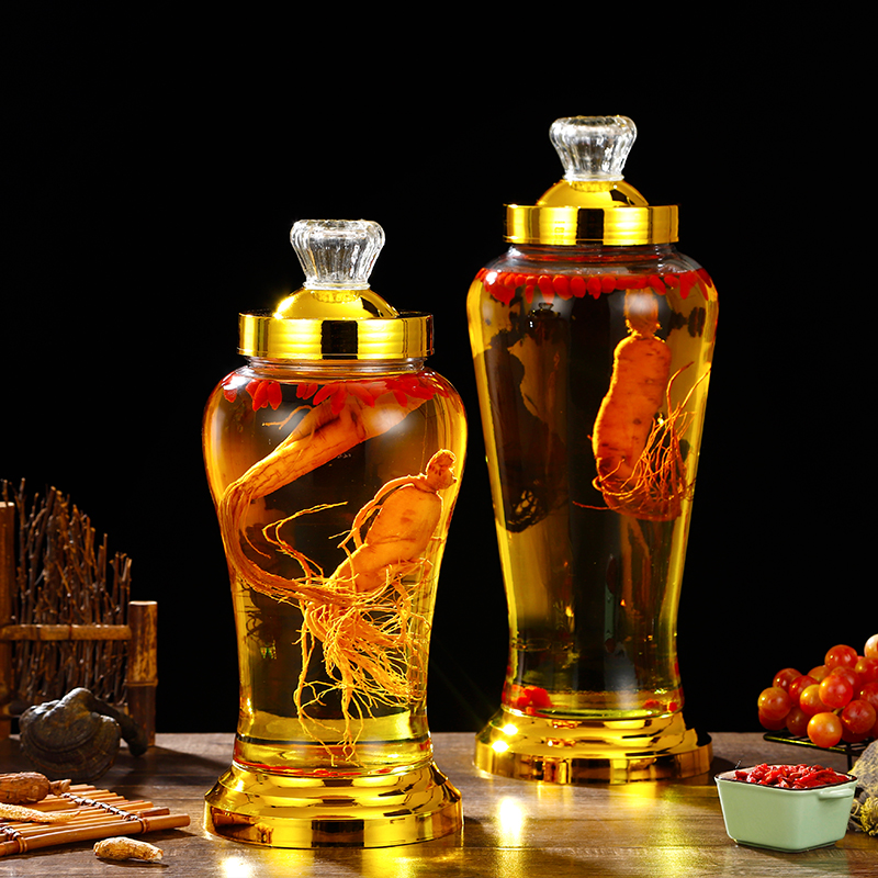 Ginseng and Deer Antler Soaked Plum Wine Bottle 10kg